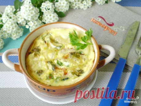 Рыбная запеканка из минтая - пошаговый кулинарный рецепт на Повар.ру