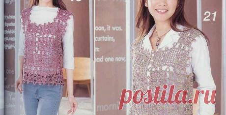 Интересные модели с мотивами. Вязание крючком | Рекомендательная система Пульс Mail.ru