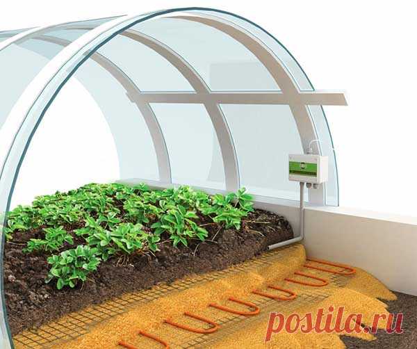 Обогрев теплицы: применение греющих кабелей для обогрева теплицы, примеры кабелей, варианты монтажа и комплекты греющих кабелей для теплиц с ценами |