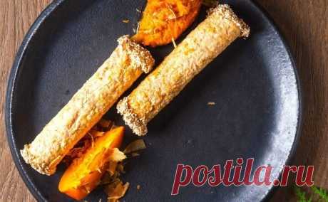 Сырные каннеллони с тунцом и соусом ромеско - Dynastyofchefs.ru