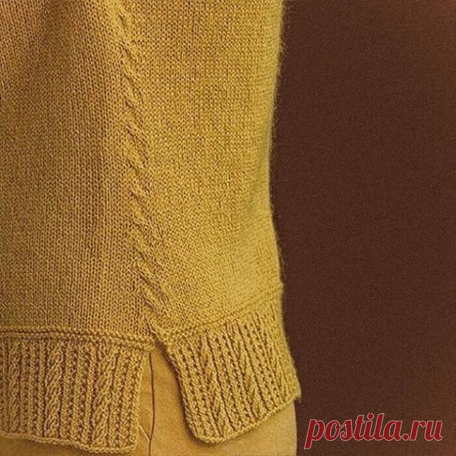 Схемы для отделок спицами