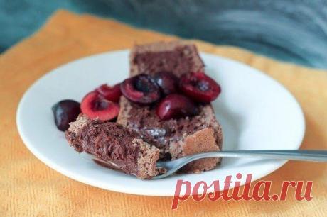 Шоколадная маркиза с вишней  / Райская пища