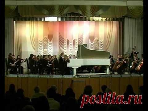 Владимир Сидоров. Концерт № 2 для фортепиано с оркестром в трех частях (opus 100). Исполняет симфонический оркестр Магнитогорской государственной консерватории /руководитель и дирижер - Ренат Жиганшин/, солист - Василий Карпов. Запись из концертного зала Магнитогорской консерватории 13 декабря 2006 г.