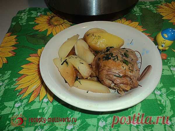 Куриные бёдрышки в соевом соусе - рецепт приготовления в мультиварке