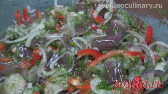 Рецепт - Баклажаны по-корейски от Бабушки Эммы