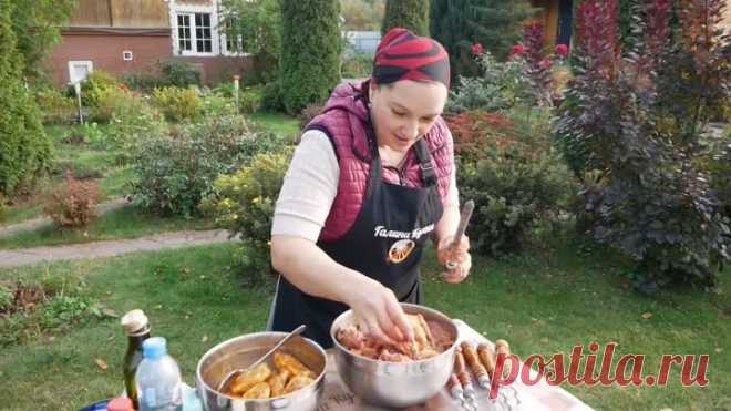 Такое МЯСО можно подать даже на НОВЫЙ ГОД. Шашлык, цыганка готовит. | Галина Кухня | Дзен
