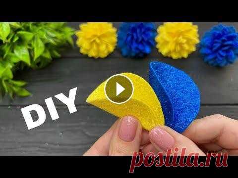 DIY / МК Как сделать Цветы из фоамирана своими руками. Цветы из фоамирана подойдут для украшений ручной работы: резиночек для волос, повязок, заколок ...