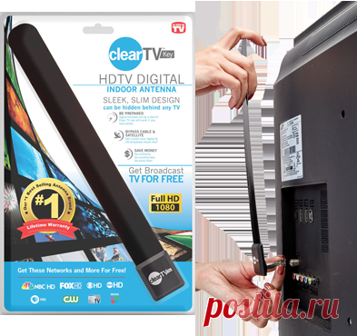 Компактная антенна «HQClear TV»