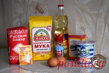 Воздушные пышки к чаю