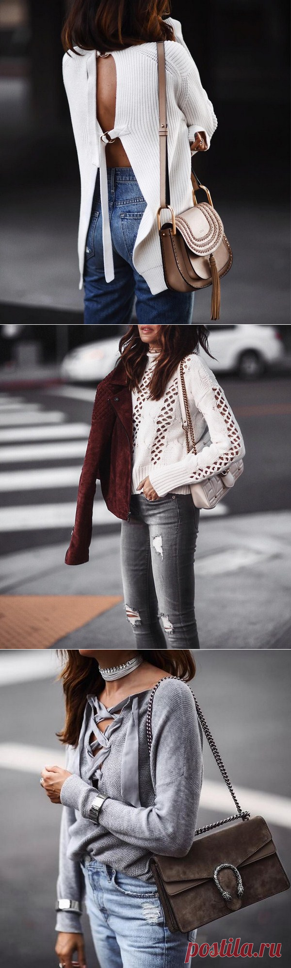 Вязаные кофты, свитера, пуловеры 2018-2019 – модные новинки вязаной одежды, луки, фото | GlamAdvice