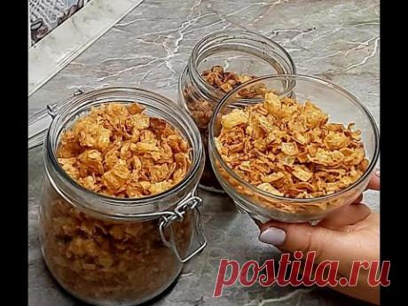 Такая ПРИПРАВА всегда есть в моем шкафу ❗ Хрустящий Ароматный ЖАРЕНЫЙ ЛУК 💯📌 Вкуснота за Копейки ❗