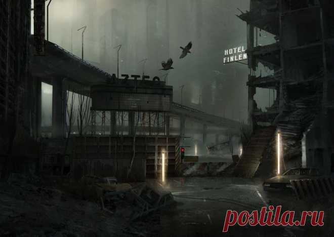 Фантастические пейзажи Titus Lunter - postnext.com