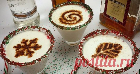 White Fireball Christmas Martini