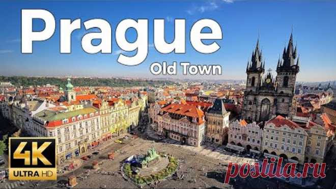 Prague, Czech Republic Walking Tour - Old Town (4k Ultra HD 60fps)