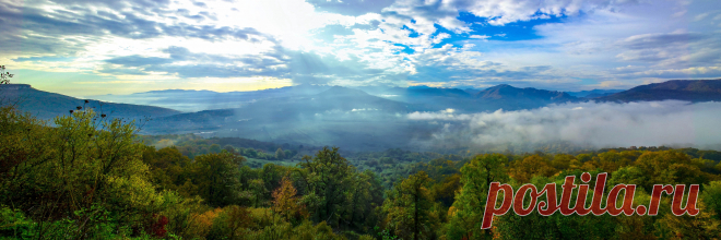 Осень.Предгорье Кавказа.Лагонаки
