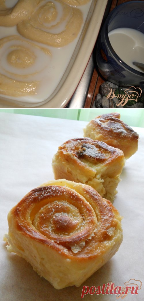 Нежные булочки печеные в молоке - Простые рецепты Овкусе.ру