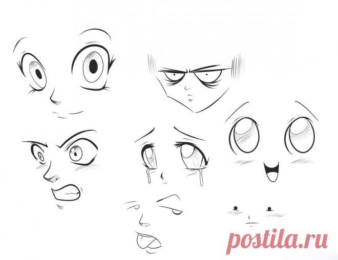 Как рисовать аниме картинки (42 фото) ⭐ Забавник