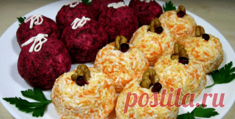 Закусочные сырные шарики с сельдью и орехом - Пошаговый рецепт с фото