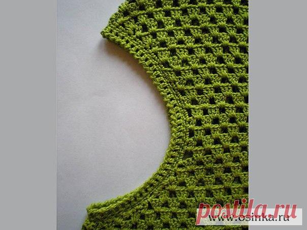 Расчет и вязание кривых линий трикотажных изделий 

Мастер-класс смотрите по ссылке:
http://www.osinka.ru/Sewing/Dekor/Needlework/09_27/al..