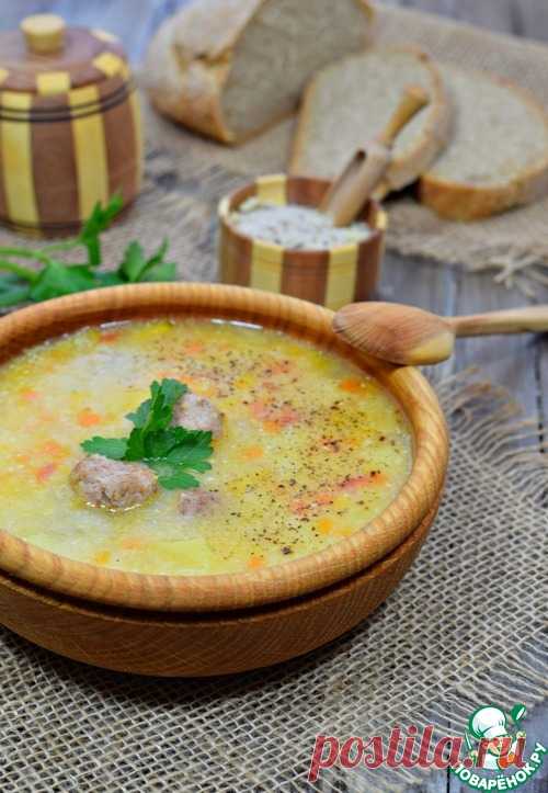 Суп кукурузный с фрикадельками – кулинарный рецепт