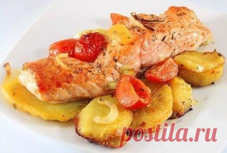 Рецепт потрясающе вкусного рыбного блюда! Фантастический вкус, вам понравится! "Лосось запечённый с картофелем" Смотри на сайте...
https://trast.bygrace.ru/losos-zapechyonnyiy/