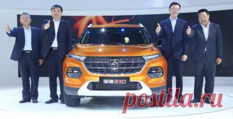 В Гуанчжоу дебютировал компактный кроссовер Baojun 510 - UINCAR