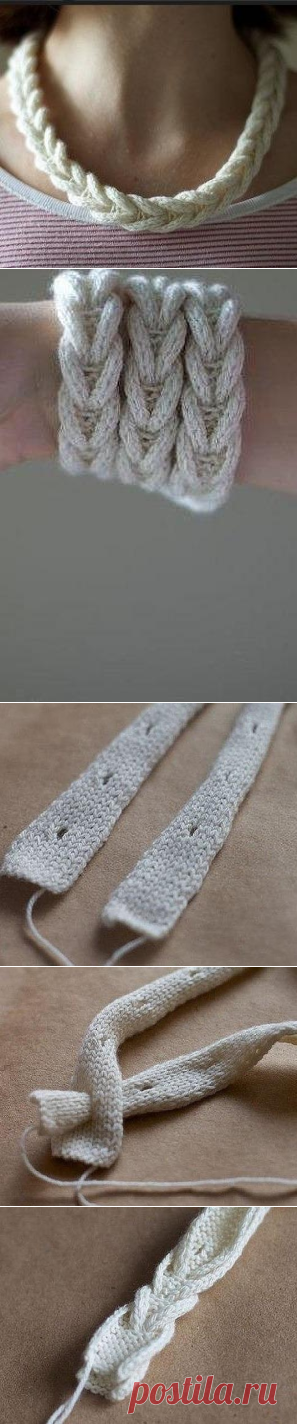 Жгут спицами | Вяжем Тут