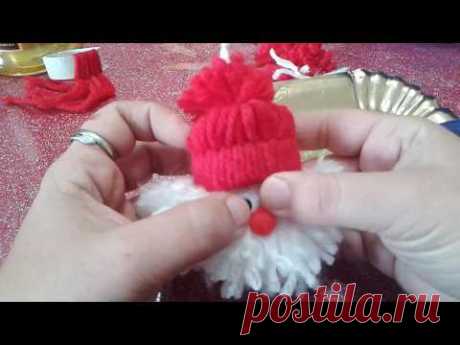 merry Christmas,  Babbo natale da appendere da realizzare con i bambini