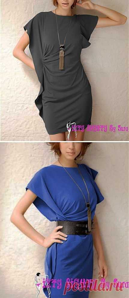 Еще одно очень простое платье / Простые выкройки /