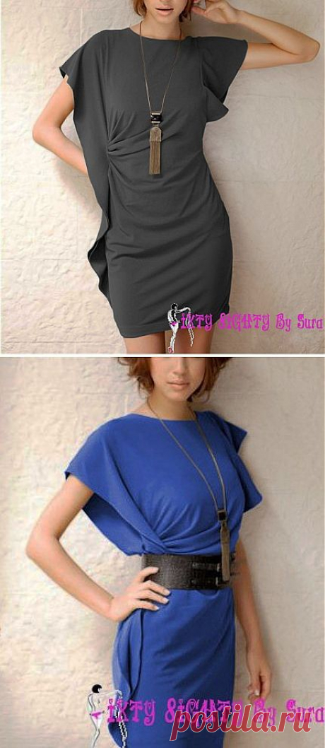 Еще одно очень простое платье / Простые выкройки /