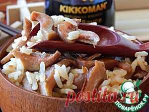 Рис с грибами по-китайски - кулинарный рецепт