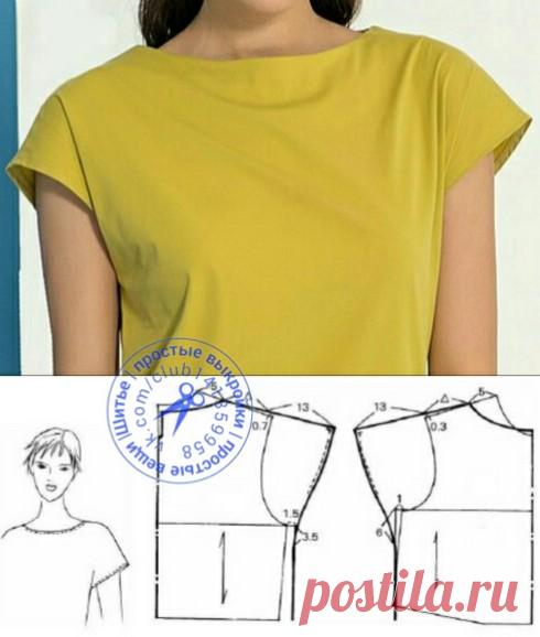 Моделирование короткого цельнокроенного рукава.
#простыевыкройки #простыевещи #шитье #рукав #блузка #платье #моделирование