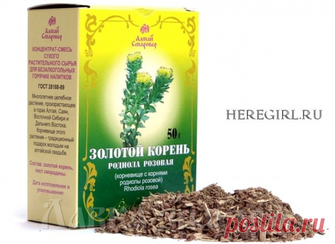 Золотой корень - один из лучших биостимуляторов от природы..