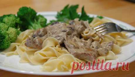 Beef-СТРОГАНОВ | Любимые рецепты