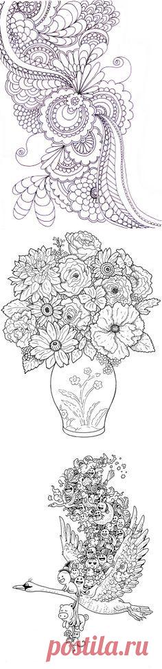 Coloring Pages в Pinterest