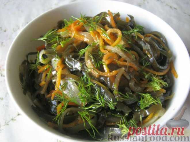 Рецепт: Салат из морской капусты на RussianFood.com