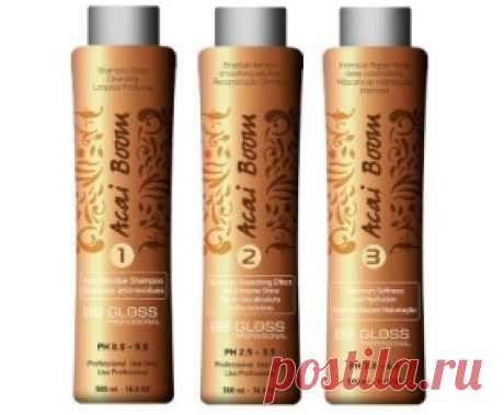 Мини комплект BB Gloss Acai BOOM 
После процедуры этим коктейлем энергии мои волосы стали гладкими и послушными,  увлажненными, все секущиеся кончики запечатаны, волосы выглядят здоровыми и ухоженными.