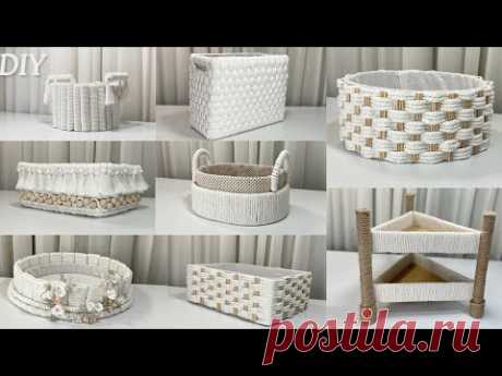 8 AMAZING MACRAME IDEAS 2024 / Easy Home decoration and Organization Ideas / DIY