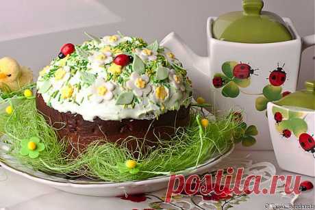 Куличи с цукатами и изюмом (от Юлии Высоцкой).