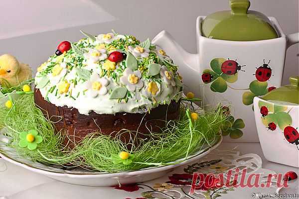 Куличи с цукатами и изюмом (от Юлии Высоцкой).