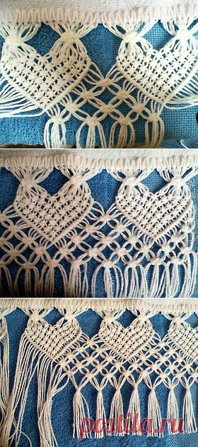 Arte em Macramê e Crochê: Passo a Passo barrado em macramë