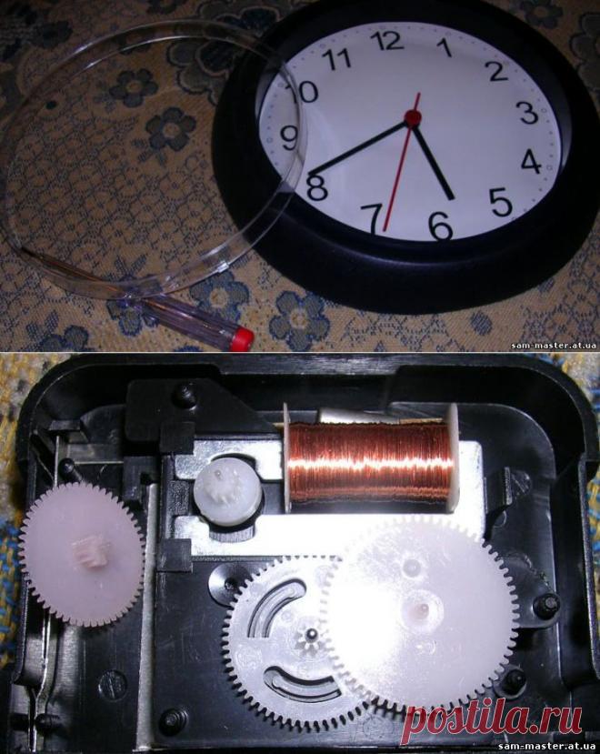 Часы обратного хода своими руками.
