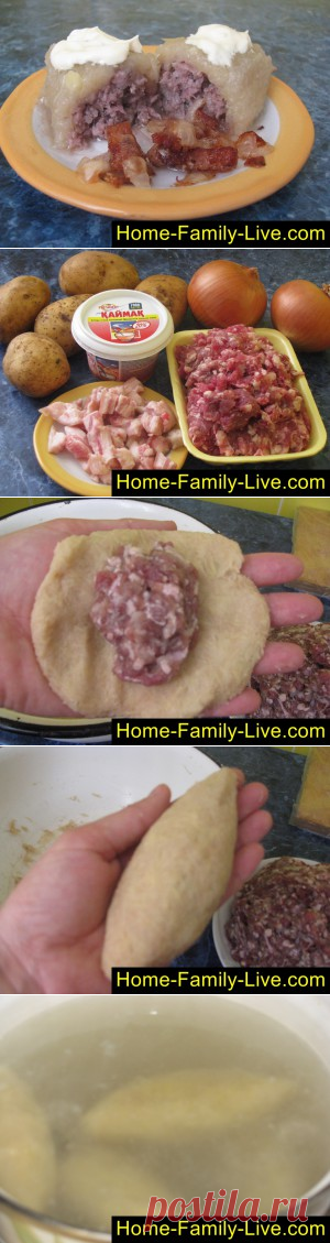 Цеппелины/Сайт с пошаговыми рецептами с фото для тех кто любит готовить