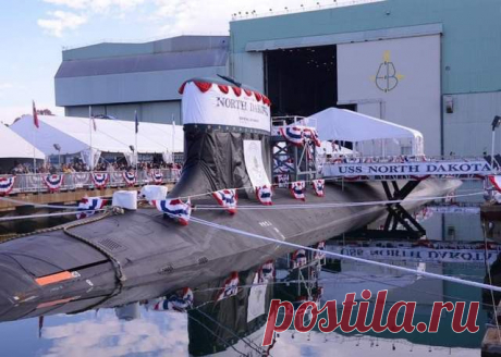 Сход со стапелей новой подводной лодки американского флота North Dakota задерживается | Мир оружия