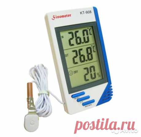 Цифровой термометр Sinometer KT-908 купить в Липецкой области на Avito
