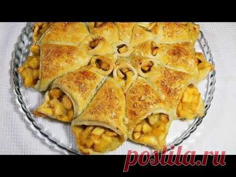 3 Пирога 3 Теста: «ЯБЛОЧНЫЕ РОЖКИ» на НОВЫЙ лад!