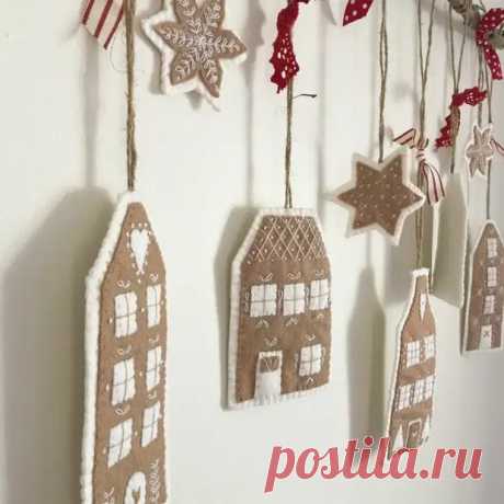 Зимние новогодние домики🎄~ - Сам себе мастер - Медиаплатформа МирТесен