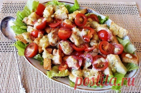 Салат &quot;Цезарь&quot; с курицей