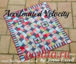 Flying Squares and Stars Quilt | FaveQuilts.com