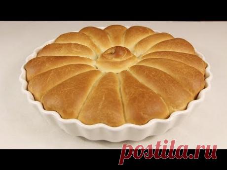 ВЛЮБЛЯЕТ В СЕБЯ ВСЕХ! ВОЗДУШНЫЙ ПОСТНЫЙ ПИРОГ С ЯБЛОКАМИ "РОМАШКА"!